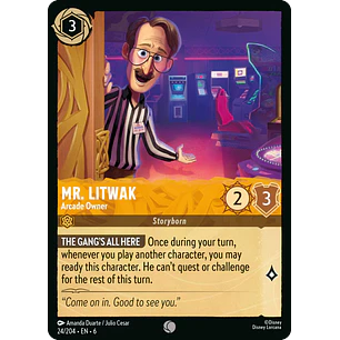 024/204 Mr. Litwak - Arcade Owner