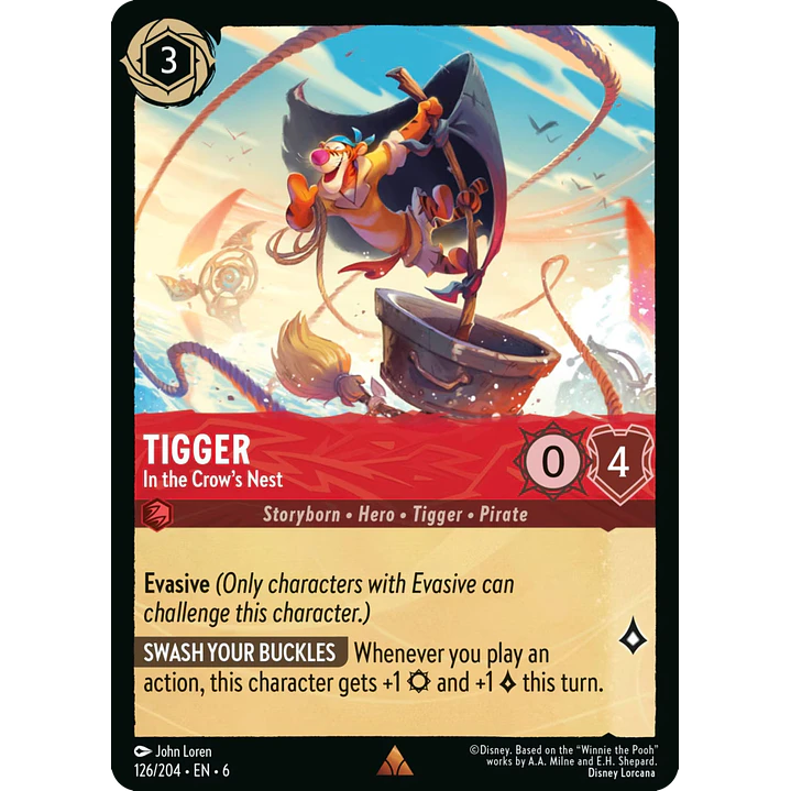 126/204 Tigger - In the Crow's Nest 1