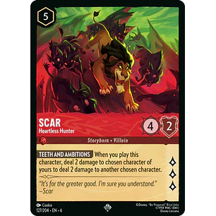 127/204 Scar - Heartless Hunter