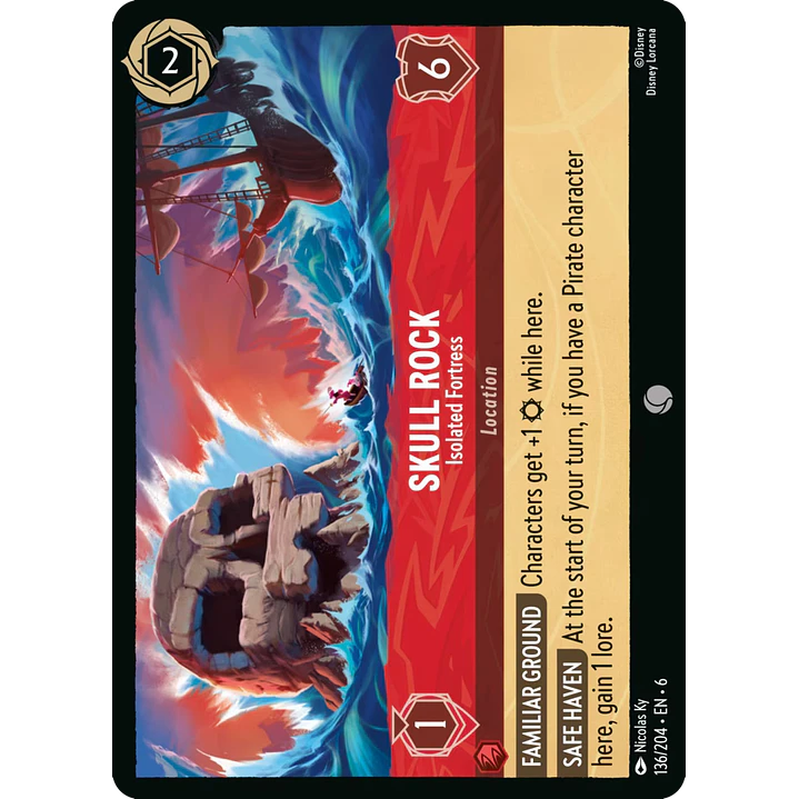 136/204 Skull Rock - Isolated Fortress 1