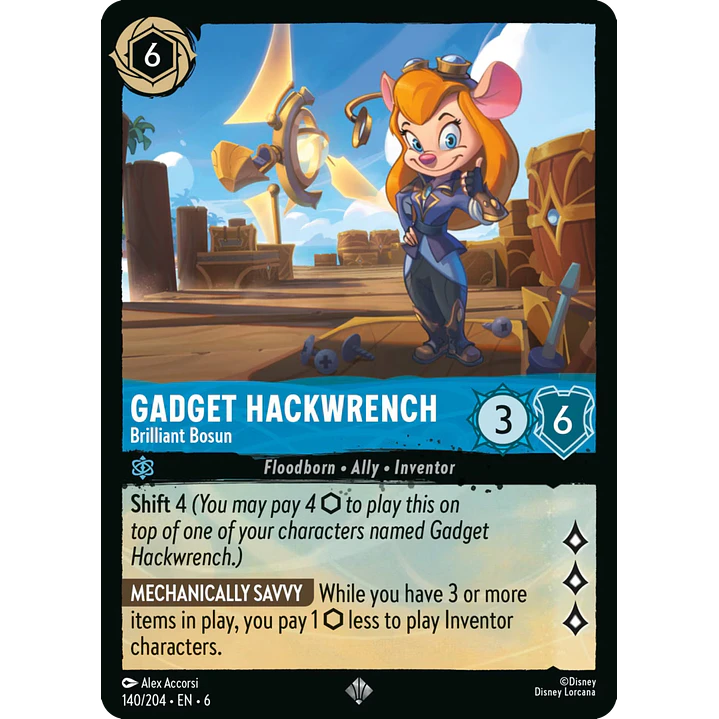 140/204 Gadget Hackwrench - Brilliant Bosun 1