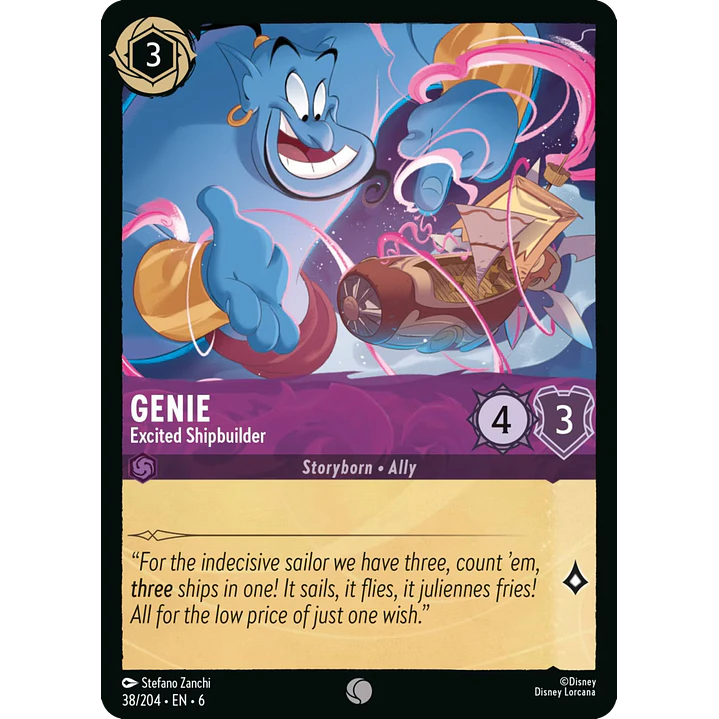 038/204 Genie - Excited Shipbuilder 1