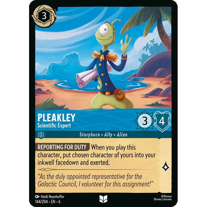 144/204 Pleakley - Scientific Expert 1