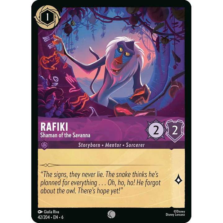 042/204 Rafiki - Shaman of the Savanna 1