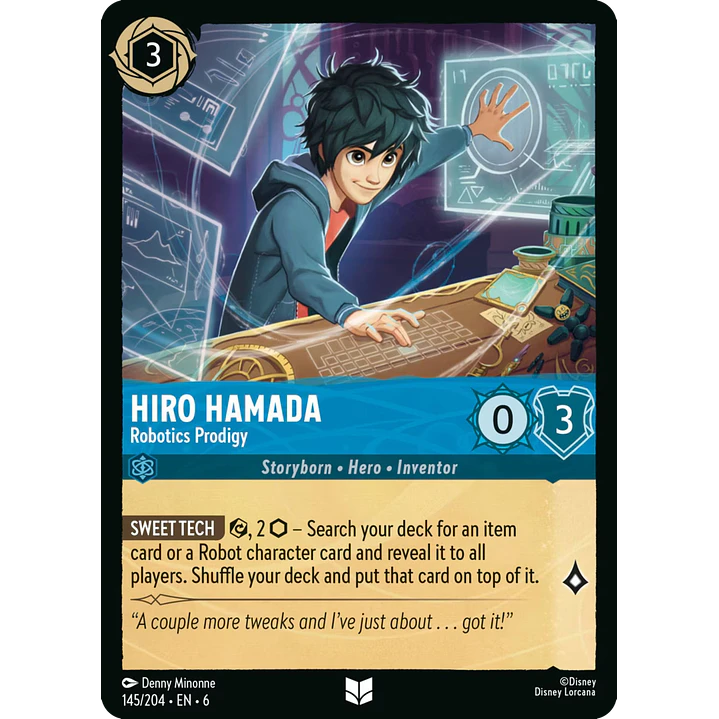 145/204 Hiro Hamada - Robotics Prodigy 1