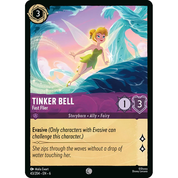 043/204 Tinker Bell - Fast Flier 1