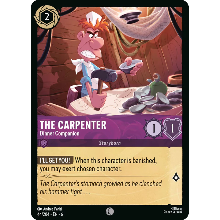 044/204 The Carpenter - Dinner Companion 1