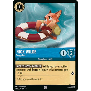 148/204 Nick Wilde - Soggy Fox