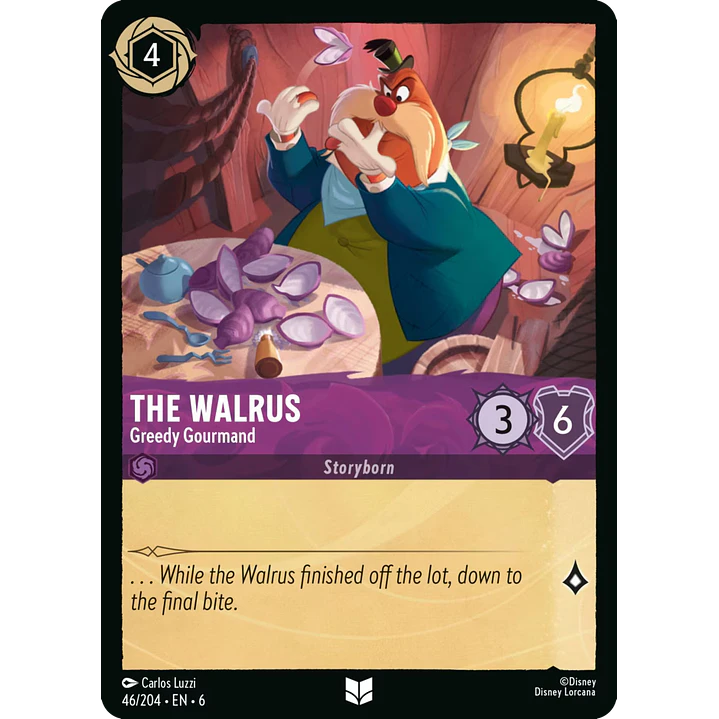 046/204 The Walrus - Greedy Gourmand 1