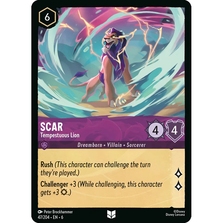 047/204 Scar - Tempestuous Lion 1