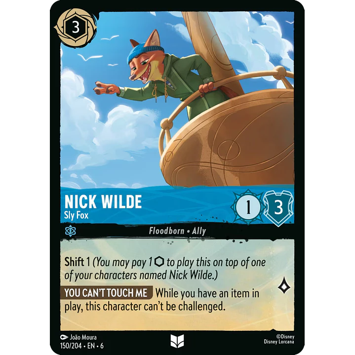 150/204 Nick Wilde - Sly Fox 1