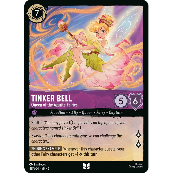 048/204 Tinker Bell - Queen of the Azurite Fairies 1