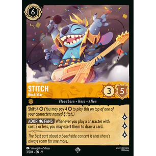 003/204 Stitch - Rock Star