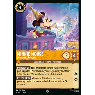 005/204 Minnie Mouse - Sweetheart Princess