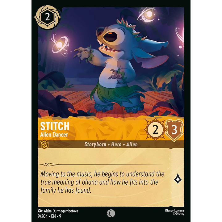 009/204 Stitch - Alien Dancer 1