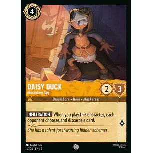 011/204 Daisy Duck - Musketeer Spy