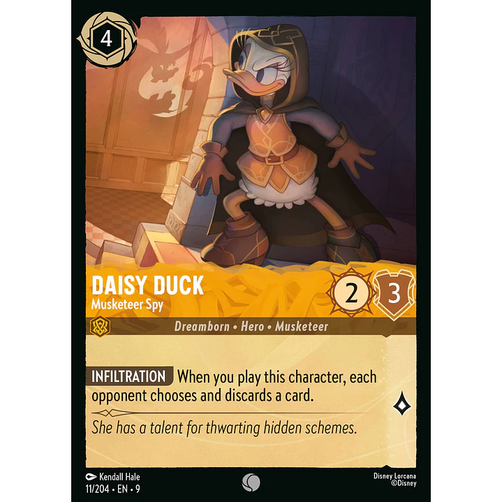 011/204 Daisy Duck - Musketeer Spy 1
