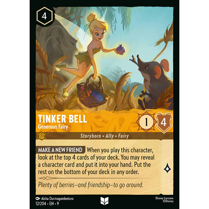 012/204 Tinker Bell - Generous Fairy 1