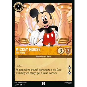 013/204 Mickey Mouse - True Friend