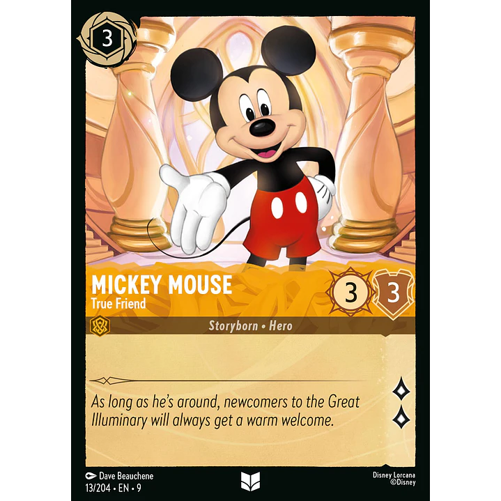 013/204 Mickey Mouse - True Friend 1