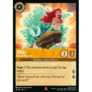 015/204 Ariel - Singing Mermaid