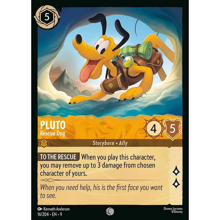 016/204 Pluto - Rescue Dog 1