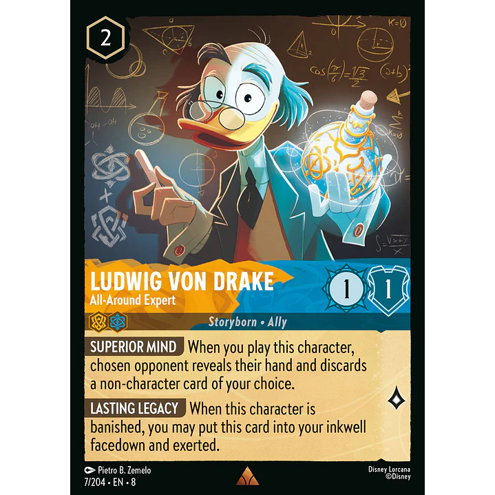 007/204 Ludwig Von Drake - All-Around Expert 1
