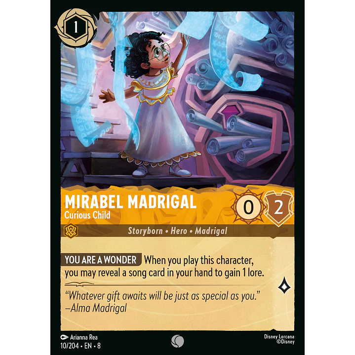 010/204 Mirabel Madrigal - Curious Child 1