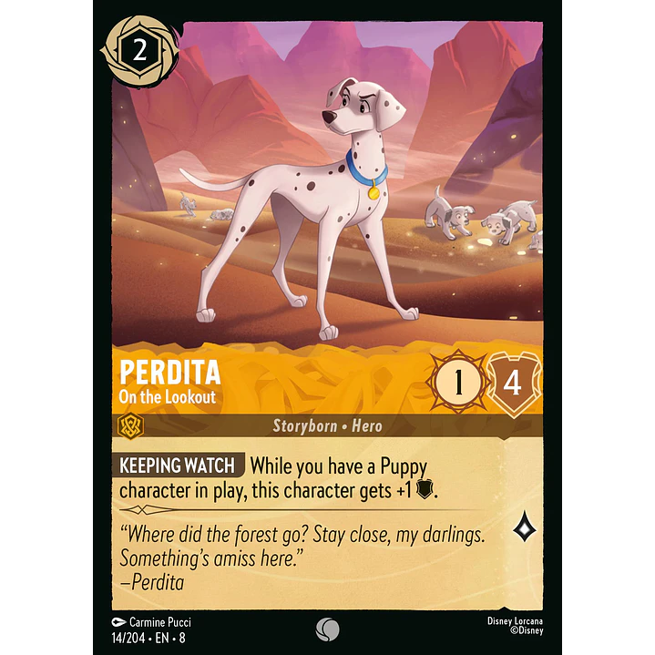 014/204 Perdita - On the Lookout 1