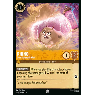 015/204 Rhino - One-Sixteenth Wolf