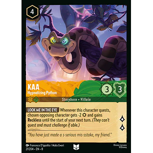 021/204 Kaa - Hypnotizing Python