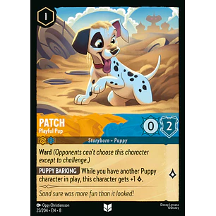 025/204 Patch - Playful Pup