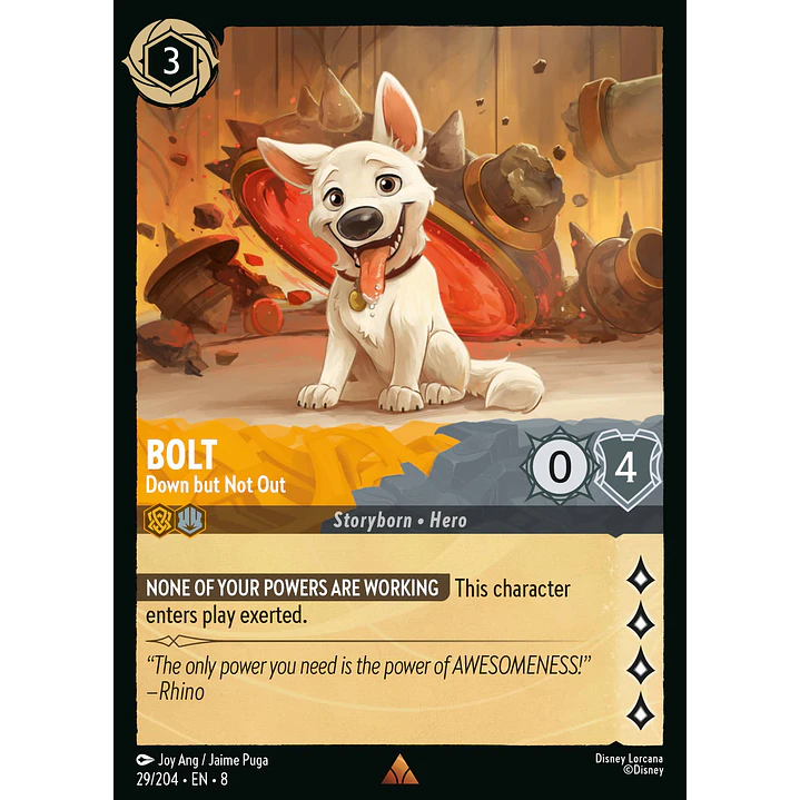 029/204 Bolt - Down but Not Out 1
