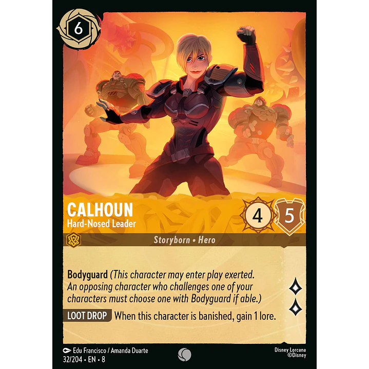032/204 Calhoun - Hard-Nosed Leader 1