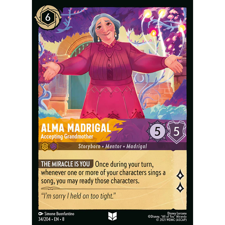 034/204 Alma Madrigal - Accepting Grandmother 1