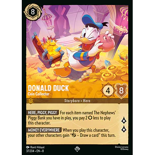 037/204 Donald Duck - Coin Collector