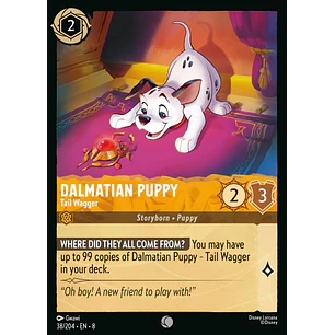 038/204 Dalmatian Puppy - Tail Wagger