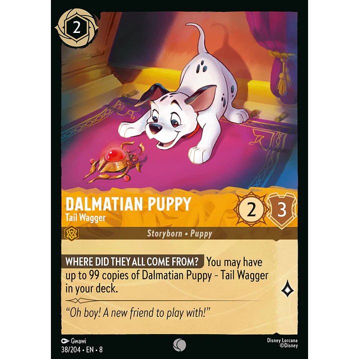 038/204 Dalmatian Puppy - Tail Wagger 1
