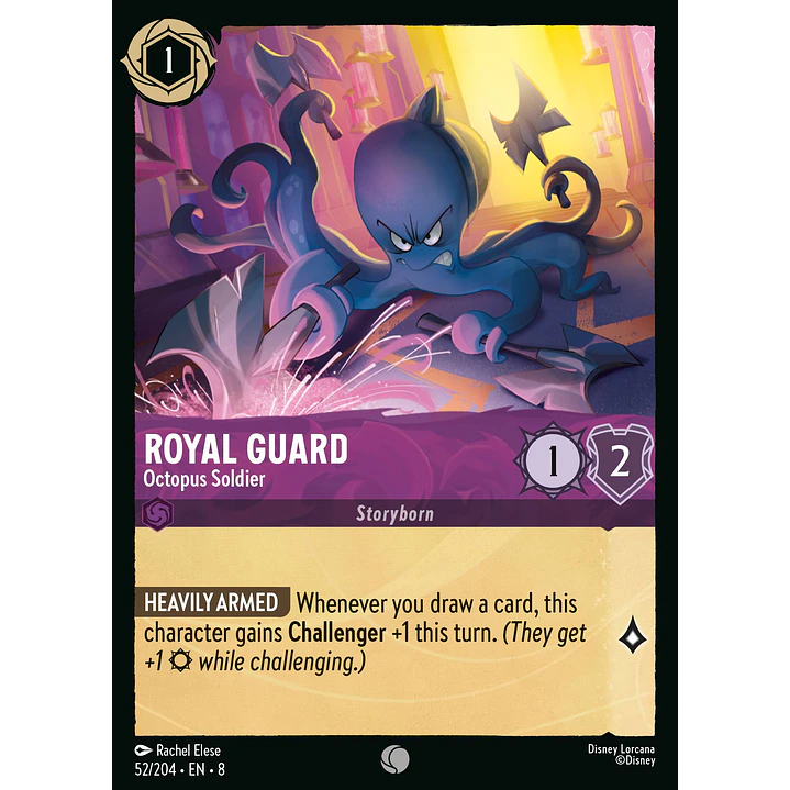052/204 Royal Guard - Octopus Soldier 1