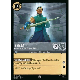 180/204 Benja - Guardian of the Dragon Gem