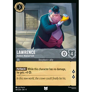 187/204 Lawrence - Jealous Manservant