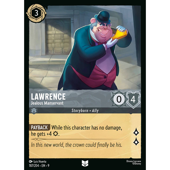 187/204 Lawrence - Jealous Manservant 1