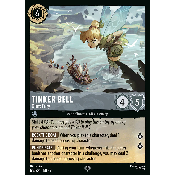 188/204 Tinker Bell - Giant Fairy 1