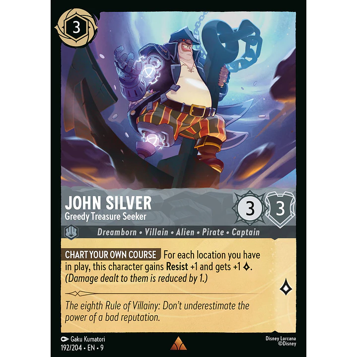 192/204 John Silver - Greedy Treasure Seeker 1