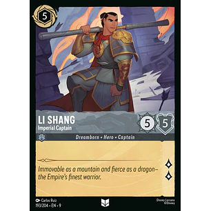 193/204 Li Shang - Imperial Captain