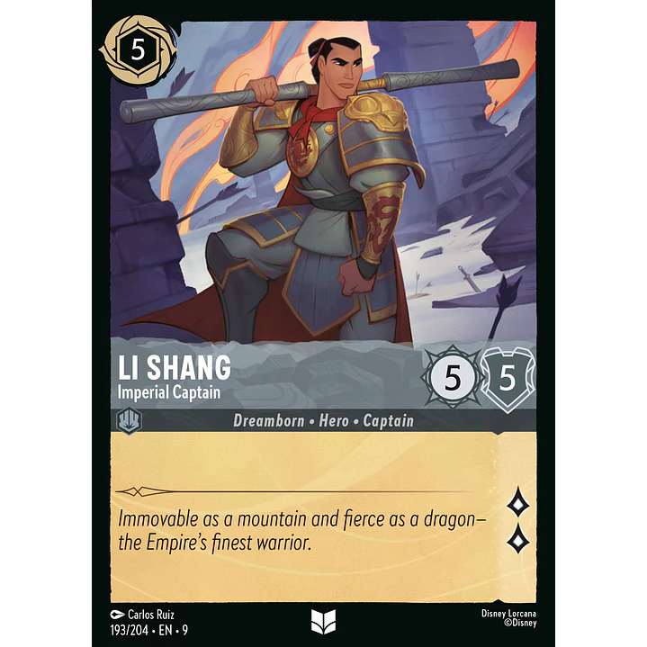 193/204 Li Shang - Imperial Captain 1