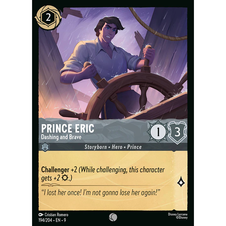 194/204 Prince Eric - Dashing and Brave 1