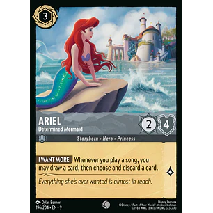 196/204 Ariel - Determined Mermaid