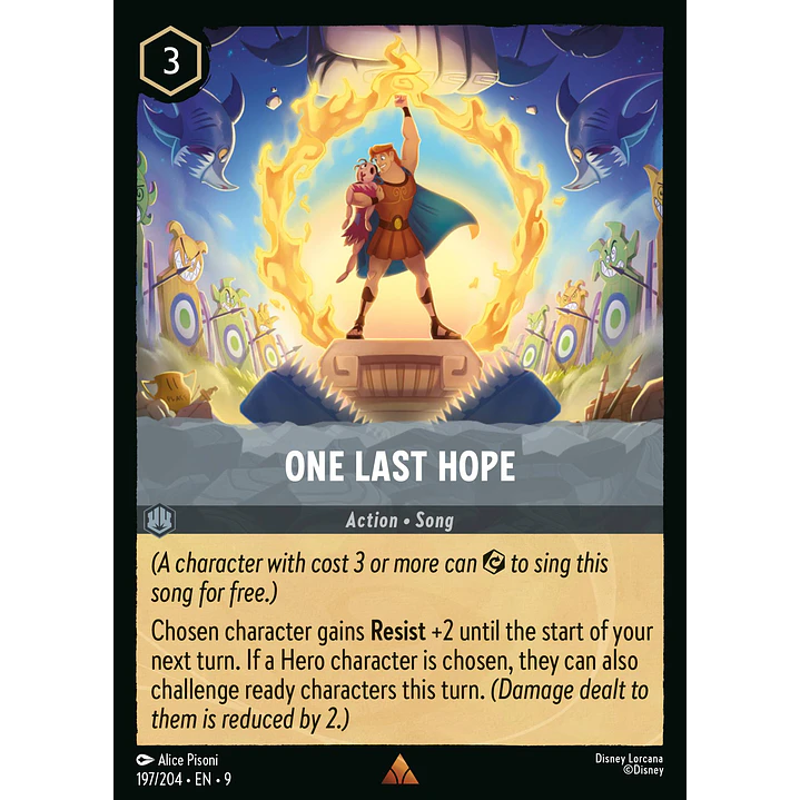 197/204 One Last Hope 1