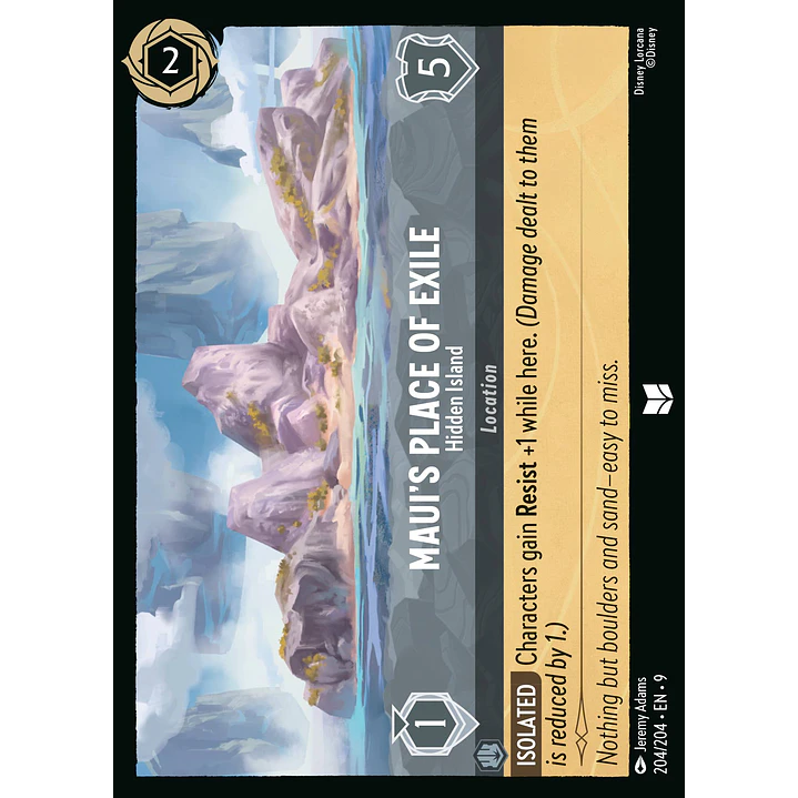 204/204 Maui's Place of Exile - Hidden Island 1